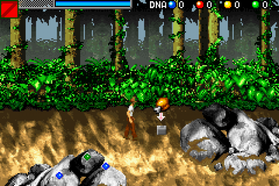 Jurassic Park III: The DNA Factor Screenshot 5 (Game Boy Advance)