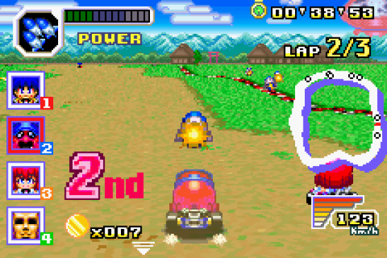 Konami Krazy Racers Screenshot 5 (Game Boy Advance)