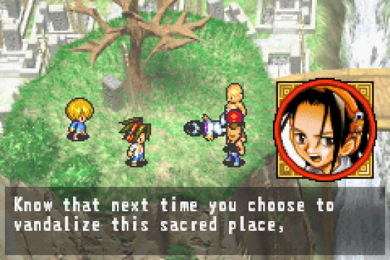 Shaman King: Legacy of the Spirits - Sprinting Wolf Screenshot 5 (Game Boy Advance)