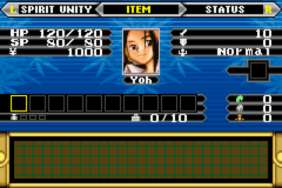 Shaman King: Master of Spirits Screenshot 7 (Game Boy Advance)