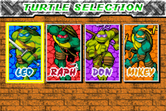 Teenage Mutant Ninja Turtles 2: Battle Nexus Screenshot 10 (Game Boy Advance)