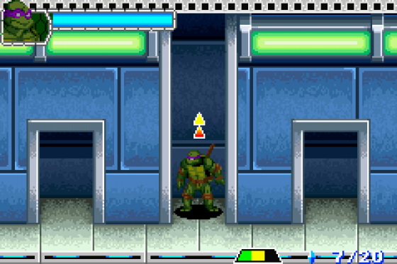 Teenage Mutant Ninja Turtles 2: Battle Nexus Screenshot 14 (Game Boy Advance)