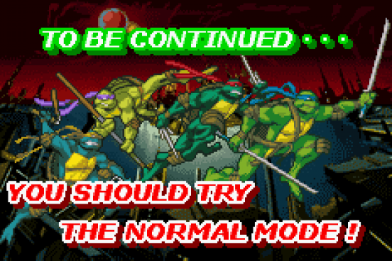 Teenage Mutant Ninja Turtles 2: Battle Nexus Screenshot 16 (Game Boy Advance)