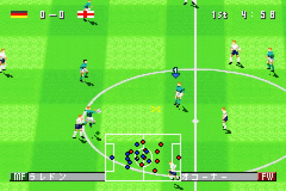 Wi-El: World Soccer Winning Eleven Screenshot 12 (Game Boy Advance)