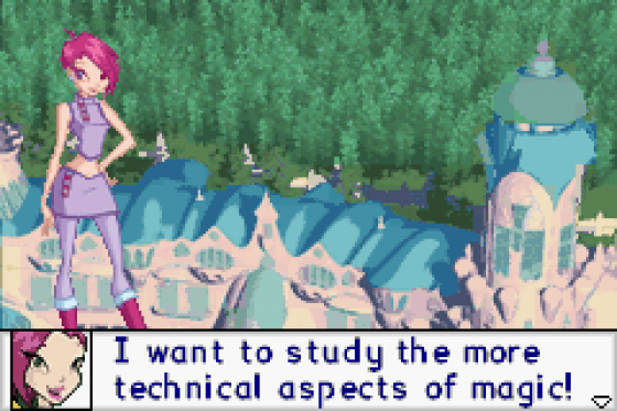 Winx Club: Quest For The Codex Screenshot 11 (Game Boy Advance)