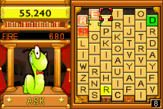 Bookworm Deluxe Screenshot 13 (Game Boy Advance)