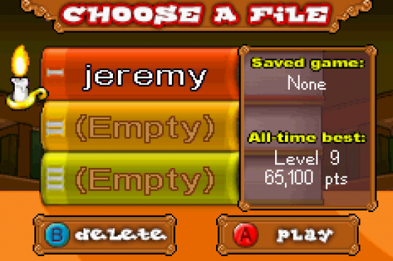 Bookworm Deluxe Screenshot 21 (Game Boy Advance)