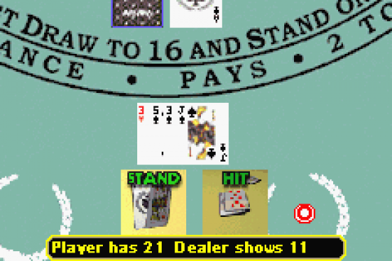 Caesar's Palace Advance: Millennium Gold Edition Screenshot 9 (Game Boy Advance)