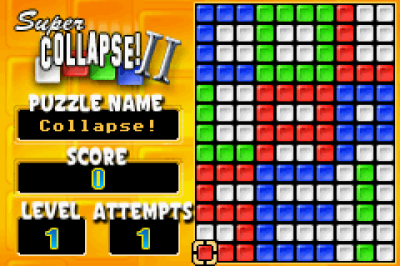 Super Collapse! II Screenshot 12 (Game Boy Advance)