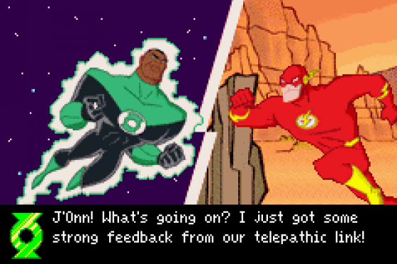 Justice League: Chronicles Screenshot 15 (Game Boy Advance)