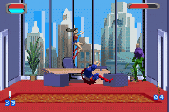 Justice League: Injustice for All Screenshot 15 (Game Boy Advance)