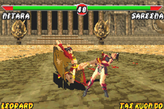 Mortal Kombat: Tournament Edition Screenshot 8 (Game Boy Advance)