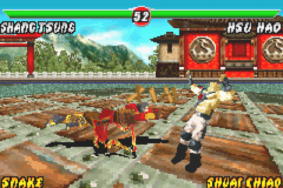 Mortal Kombat: Tournament Edition Screenshot 10 (Game Boy Advance)