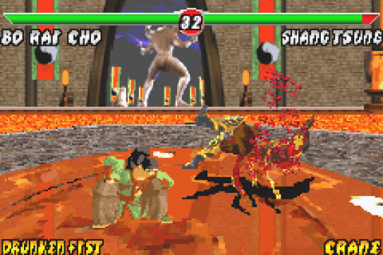 Mortal Kombat: Tournament Edition Screenshot 11 (Game Boy Advance)