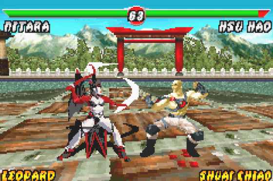 Mortal Kombat: Tournament Edition Screenshot 14 (Game Boy Advance)