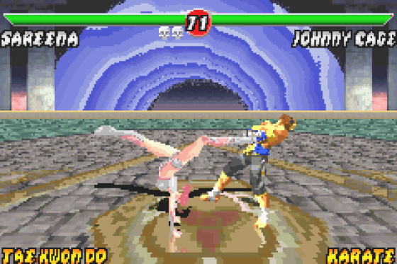 Mortal Kombat: Tournament Edition Screenshot 19 (Game Boy Advance)