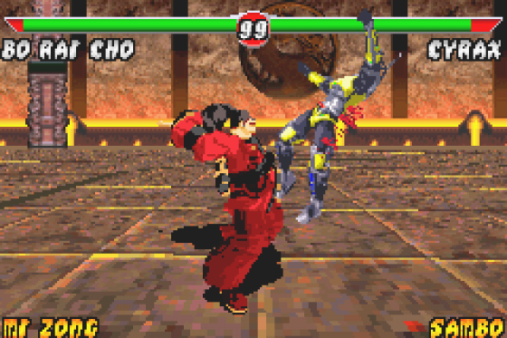 Mortal Kombat: Tournament Edition Screenshot 22 (Game Boy Advance)