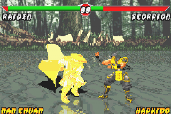 Mortal Kombat: Tournament Edition Screenshot 24 (Game Boy Advance)