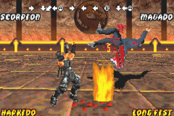 Mortal Kombat: Tournament Edition Screenshot 26 (Game Boy Advance)