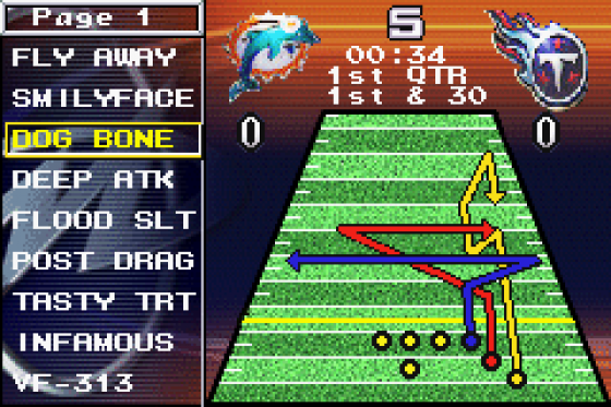 NFL Blitz 20-02 Screenshot 8 (Game Boy Advance)