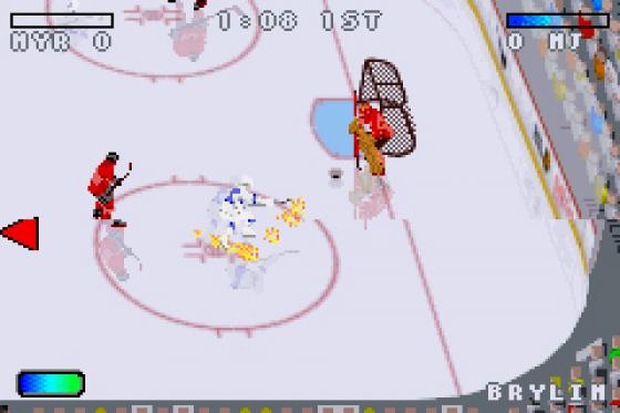 NHL Hitz 20-03 Screenshot 5 (Game Boy Advance)