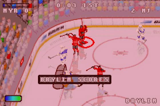 NHL Hitz 20-03 Screenshot 7 (Game Boy Advance)