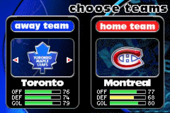 NHL Hitz 20-03 Screenshot 10 (Game Boy Advance)