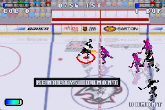 NHL Hitz 20-03 Screenshot 15 (Game Boy Advance)