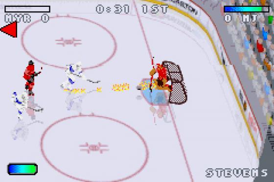 NHL Hitz 20-03 Screenshot 16 (Game Boy Advance)