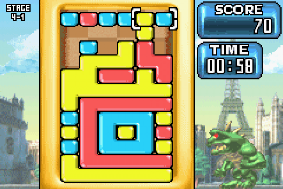 Rampage Puzzle Attack Screenshot 5 (Game Boy Advance)