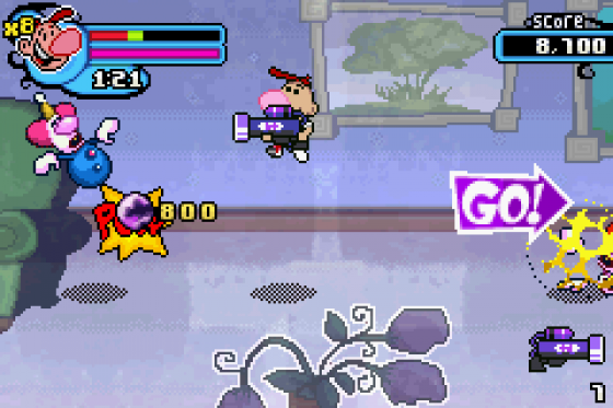 The Grim Adventures Of Billy & Mandy Screenshot 7 (Game Boy Advance)