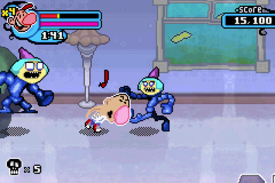 The Grim Adventures Of Billy & Mandy Screenshot 8 (Game Boy Advance)