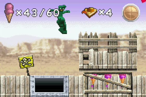 Gumby Vs. The Astrobots Screenshot 7 (Game Boy Advance)