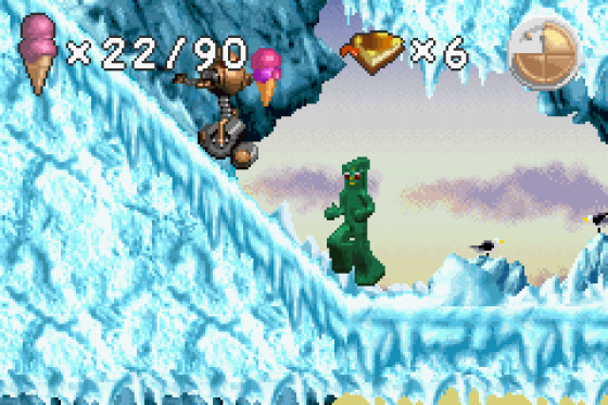 Gumby Vs. The Astrobots Screenshot 23 (Game Boy Advance)