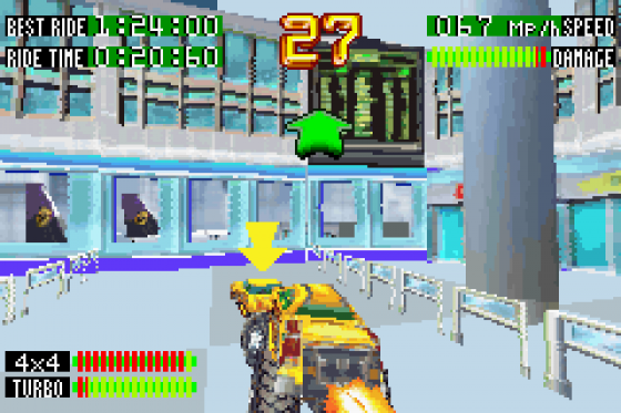 Smashing Drive Screenshot 7 (Game Boy Advance)