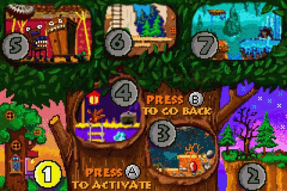 The Berenstain Bears And The Spooky Old Tree Screenshot 5 (Game Boy Advance)