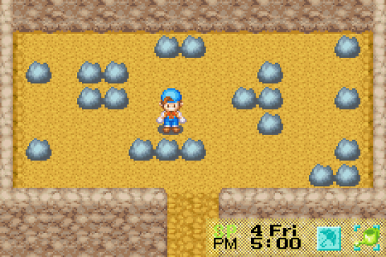 Harvest Moon: Friends Of Mineral Town Screenshot 5 (Game Boy Advance)