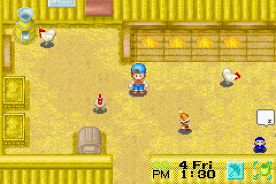 Harvest Moon: Friends Of Mineral Town Screenshot 7 (Game Boy Advance)