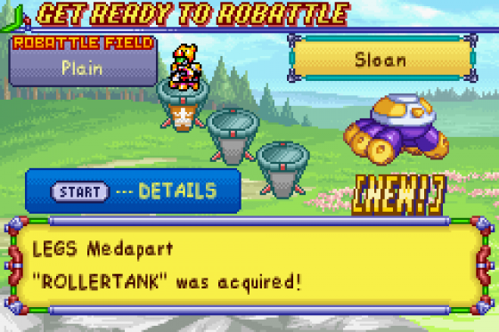 Medabots: Rokusho Screenshot 7 (Game Boy Advance)