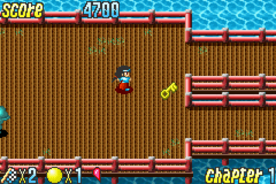 Pocky & Rocky with Becky Screenshot 5 (Game Boy Advance)