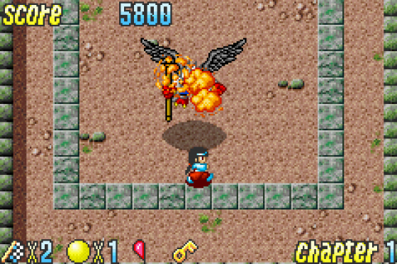 Pocky & Rocky with Becky Screenshot 9 (Game Boy Advance)