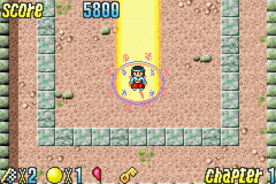 Pocky & Rocky with Becky Screenshot 13 (Game Boy Advance)