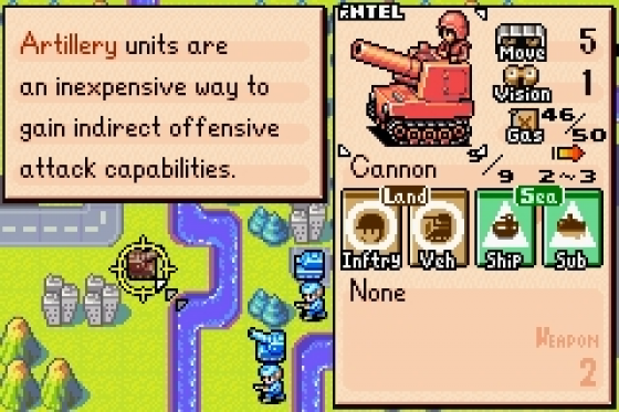 Advance Wars Screenshot 5 (Game Boy Advance)