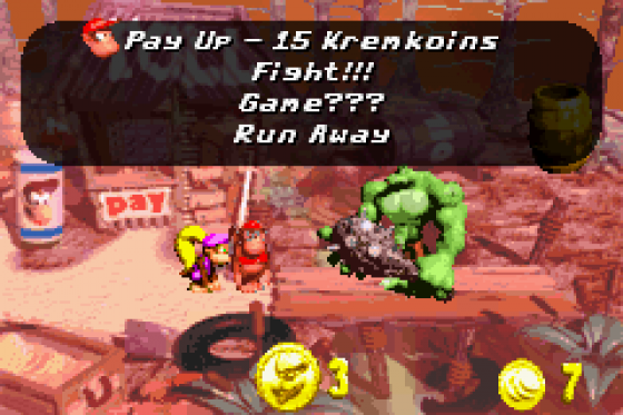 Donkey Kong Country 2: Diddy's Kong Quest Screenshot 17 (Game Boy Advance)