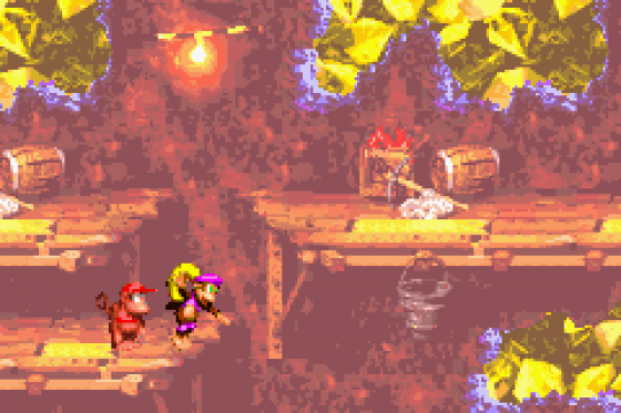 Donkey Kong Country 2: Diddy's Kong Quest Screenshot 22 (Game Boy Advance)