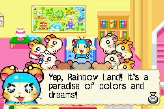 Hamtaro: Rainbow Rescue Screenshot 6 (Game Boy Advance)