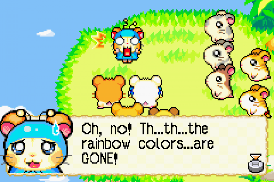 Hamtaro: Rainbow Rescue Screenshot 7 (Game Boy Advance)