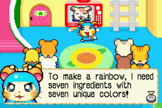 Hamtaro: Rainbow Rescue Screenshot 13 (Game Boy Advance)