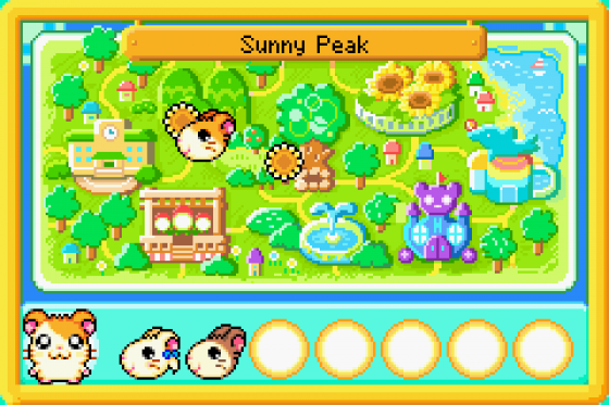 Hamtaro: Rainbow Rescue Screenshot 14 (Game Boy Advance)