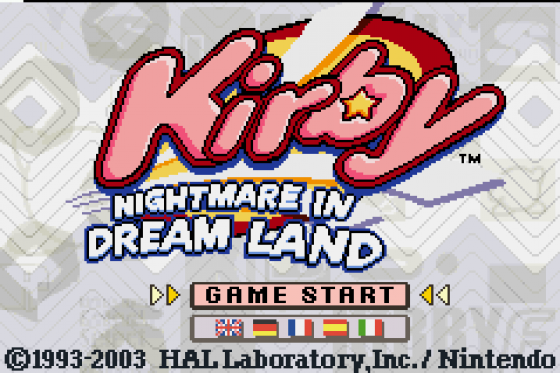 Kirby: Nightmare in Dreamland Screenshot 30 (Game Boy Advance)